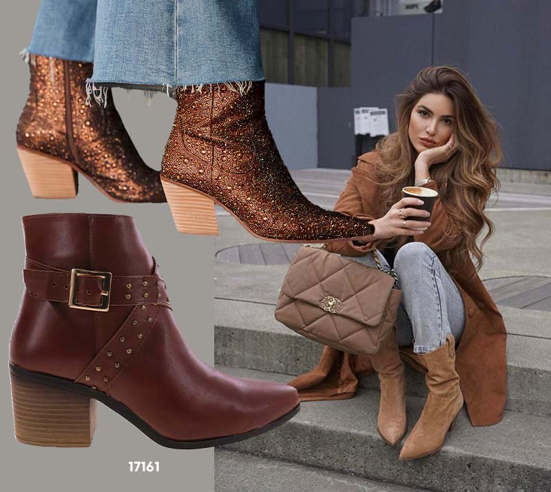 Dale un toque boho a tu look con botas cowboy