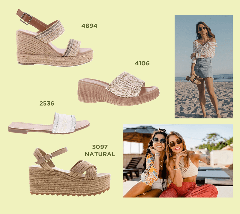 zapatos de moda para la playa