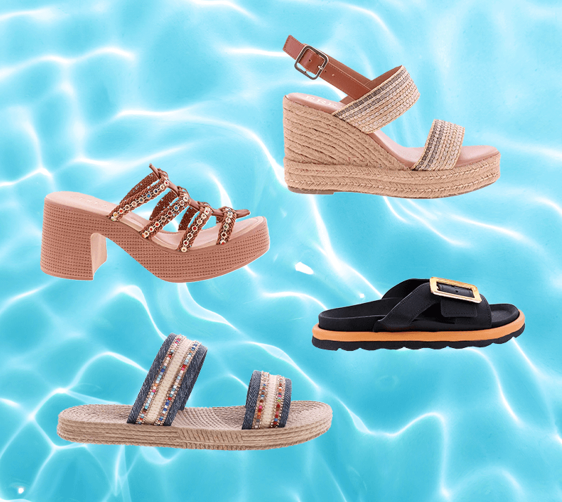 sandalias mujer playa