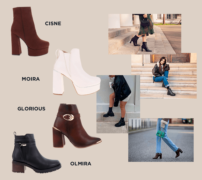 Botines de moda 2025 mujer