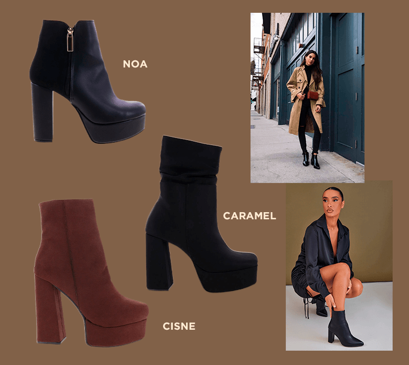 Las botas estilo glam son una de las tendencias