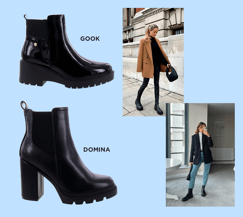 botas gruesas en tendencia