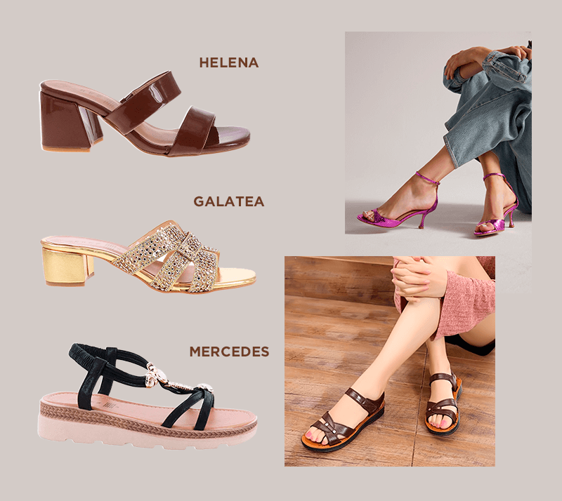 las sandalias en tendencia para mujer