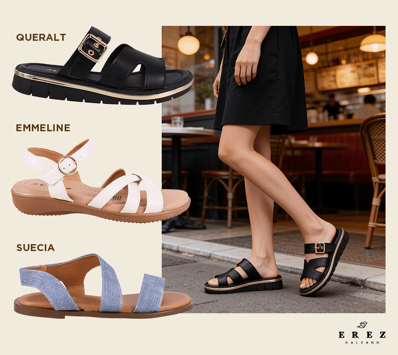 La apuesta perfecta si amas el estilo clean y minimalista. Aportan una elegancia súper sofisticada a cualquier pie.