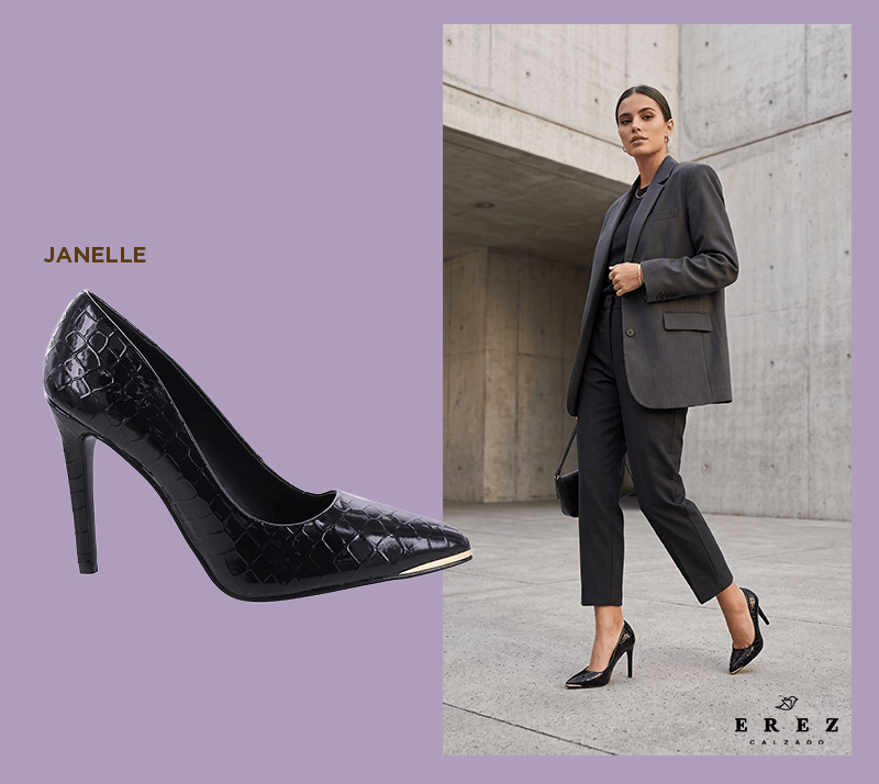 Los tacones delgados elevan tu outfit en segundos